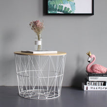 Load image into Gallery viewer, Small Iron Basket Table