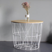 Load image into Gallery viewer, Small Iron Basket Table

