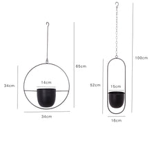 Load image into Gallery viewer, Iron Hanging Flower Pots
