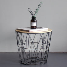 Load image into Gallery viewer, Small Iron Basket Table
