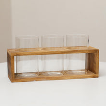 Load image into Gallery viewer, Vintage Style Vase with Wooden Stand

